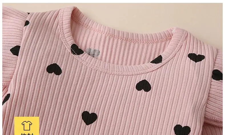 Новый детский комплект из 3 предметов осенняя повседневная одежда в полоску