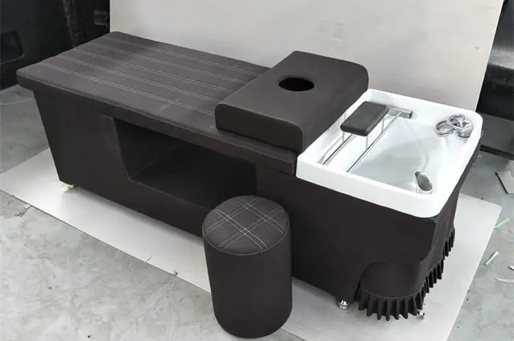 Косметологическая кровать для косметических салонов Lavacabezas Silla Peluqueria, Парикмахерская мебель Cadeira Maquiagem, шампунь, стул