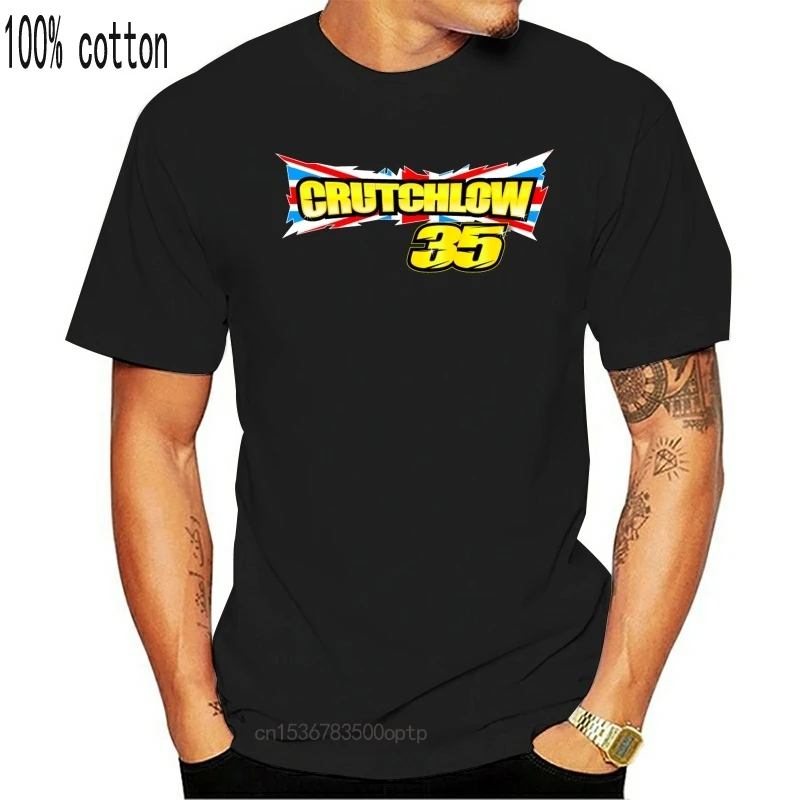 

Race Cal Crutchlow 35 Logo T-shirt For Men Dropshipping Summer Short Sleeve Cotton Plus Size Custom Team Tee 4XL 5XL 6XL