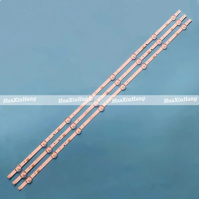 

Полосы светодиодные для подсветки Samsung UA40FK21EAJXXZ HG40ND460 ue40j5200 V5DN-395SM0-R2 LM41-00121X BN96- 37622A 8-LEDs 774 мм, 3 шт.