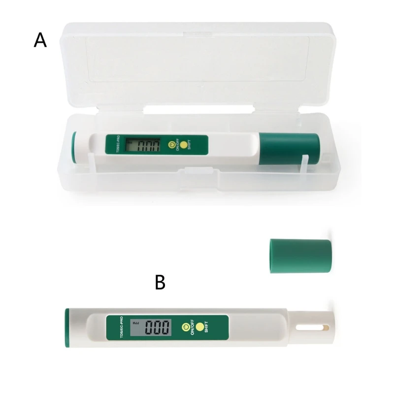 

Высокоточный измеритель TDS, цифровой тестер качества воды, измеритель EC и термометр 3 в 1, совместим с питьевой водой