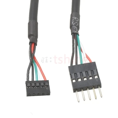 Кабель Dupont Mini Mhoterboard расстояние 2 0 мм 5-контактный разъем Мама-2 54 папа для