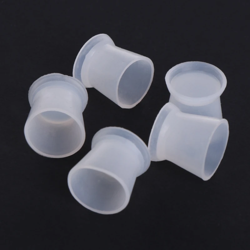 

5 Pcs Toning color Silicone Cup Tattoo Ink Color Pigment Makeup Jewelry tools resin molds for jewelry