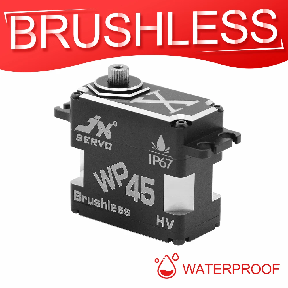 jx сервопривод wp45 hv 45 кг с чпу водо