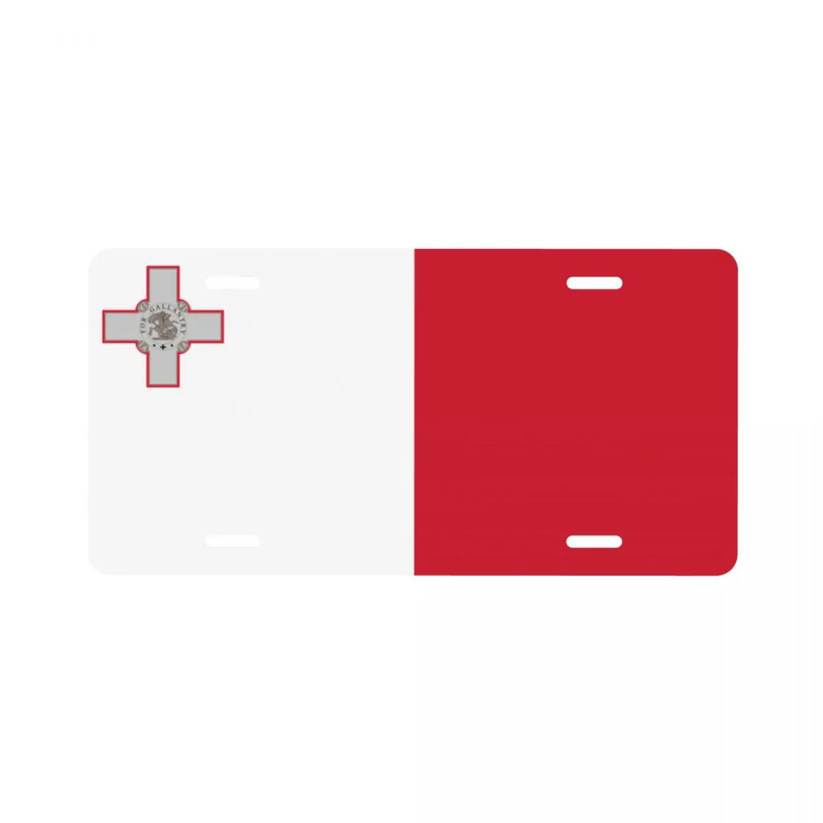 

Mlt Malta 6inX12in car license plate decoration