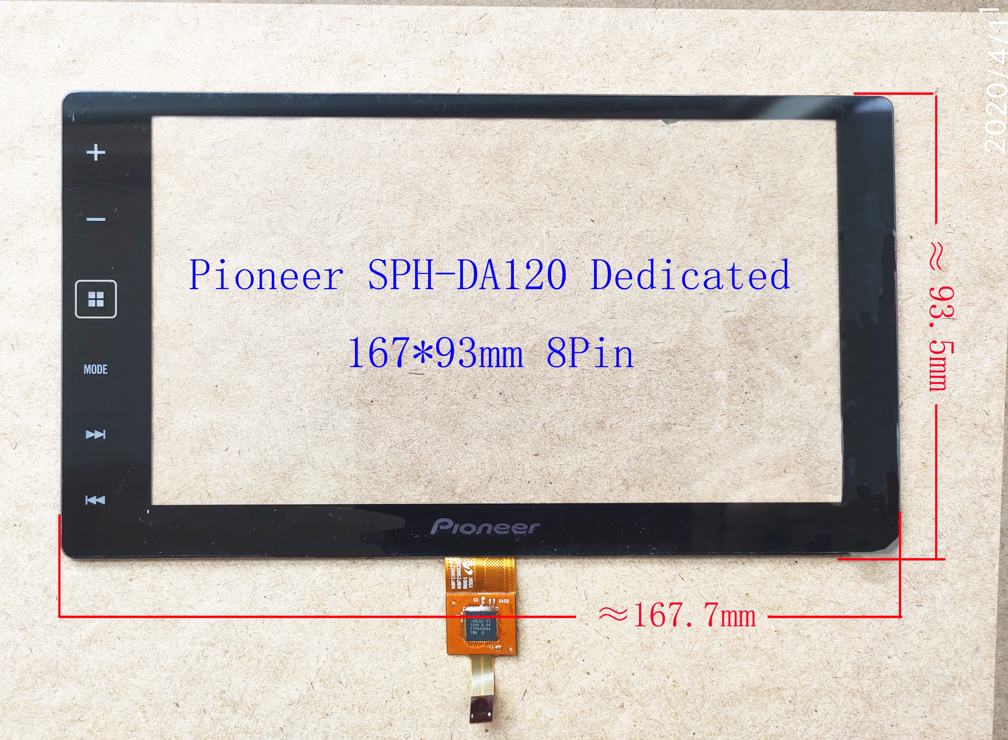 6 2 5 дюймовый Pioneer Carplay радио SPH Da120 специальный датчик дигитайзер сенсорный экран