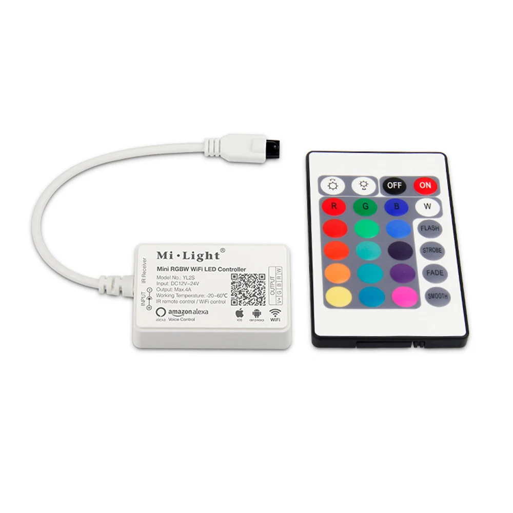 Milight Wi-Fi RGB/RGBW светодиодный Управление Смартфон музыкальным таймером Alexa