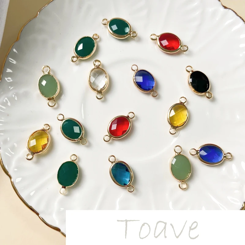 

Медно-кольцо покрытое 18 каратами золота изысканный овальная двойная подвесная стеклянная "сделай сам", серьги, браслет, ожерелье, античный заколка для волос материал