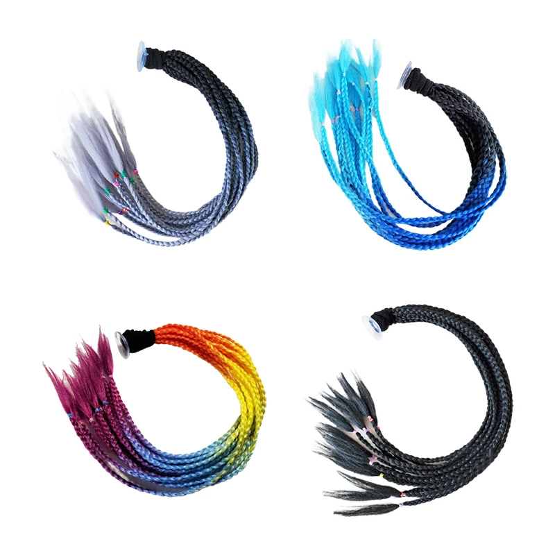 New FreeStyle Motorcycle Helmet Wig handmade Dreadlocks Decoration Punk Dirty Braid Motocross Racing for All Riders | Дом и сад