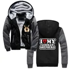 Забавная Повседневная Толстовка, Крутая толстовка немецкой овчарки, австралийская порода для собак, повседневные толстовки с надписью Love, мужская куртка