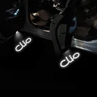 2 шт. светодиодный лазерный проектор для Renault Clio Captur Duster Kadjar Koleos Megane Teddy Sandero автомобисветильник фара эмблема аксессуары