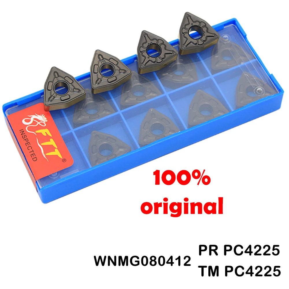 10 шт. WNMG080412 PR PC4225 внешний карбидный режущий токарный станок с ЧПУ Yools токарный резак токарные инструменты токарный инструмент WNMG 080412 TM