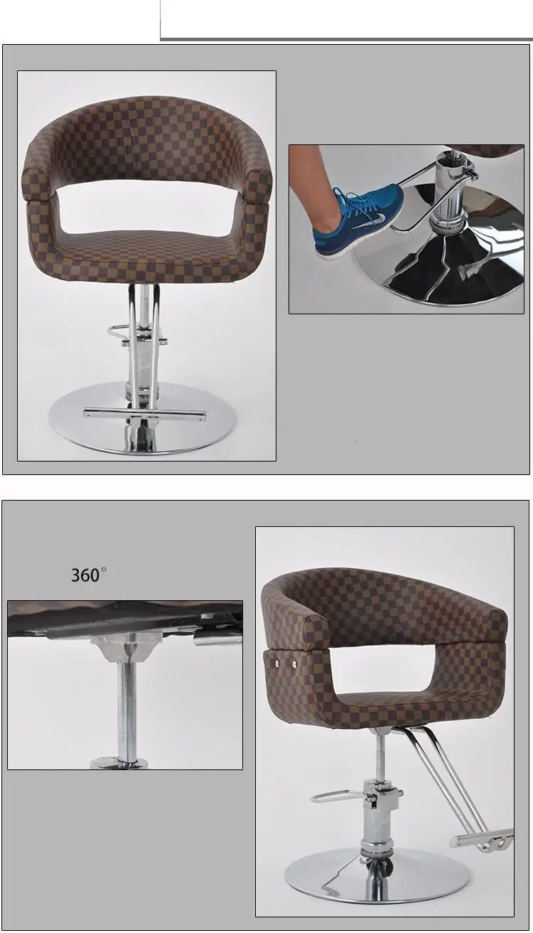 Barbero Fauteuil Barberia De Belleza Schoonheidssalon Cabeleireiro Stoel Hair Chaise Silla Barbershop Cadeira Salon парикмахерское кресло