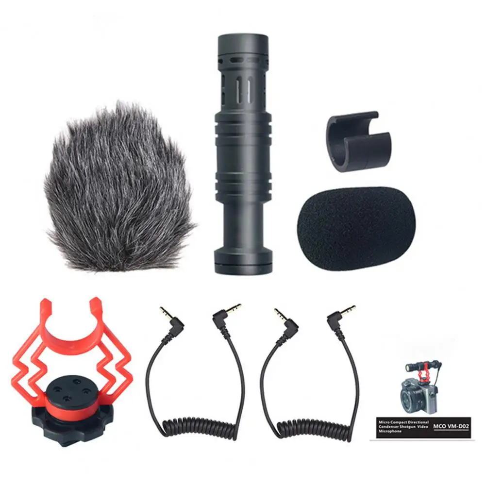 

VM-D02 Condenser Microphone Computer Studio Microphone For PC Phone Karaoke For Live Streaming Games Broadcasting Camera