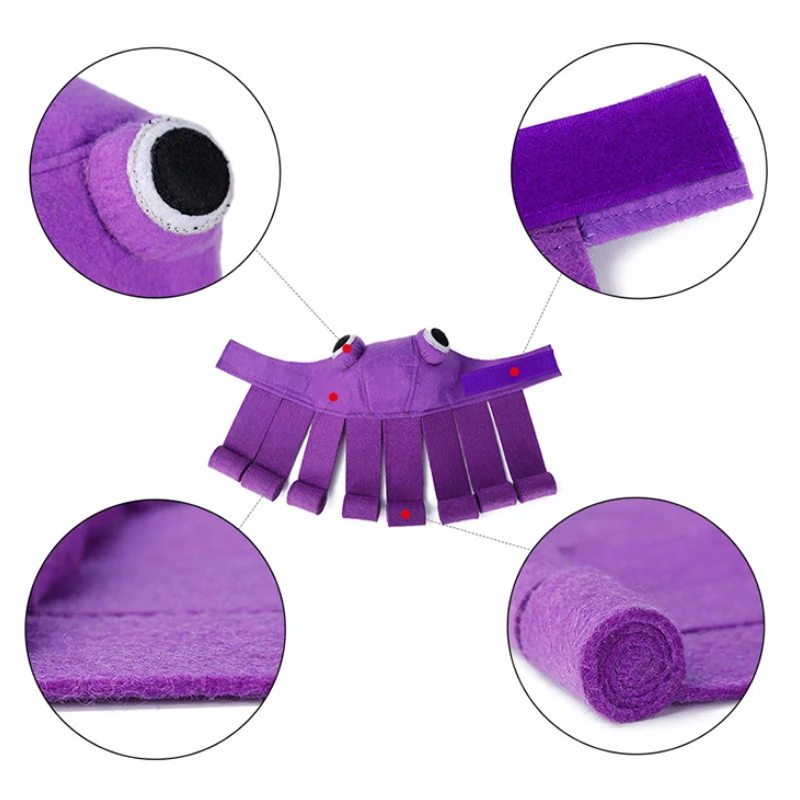 CCYYF37 забавная шапка для собак и кошек теплая осьминог новогодние вечерние