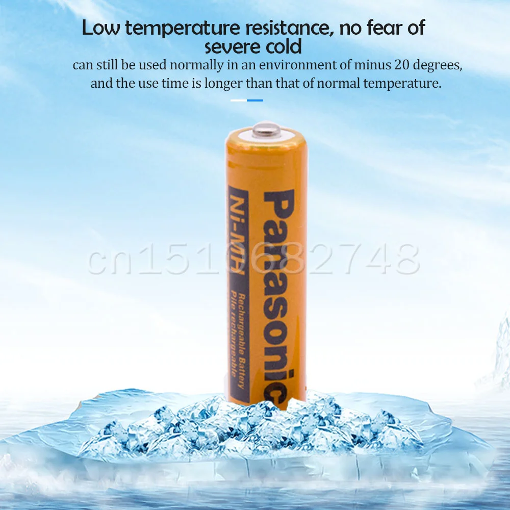 8 шт. Panasonic 1 2 V Ni MH nimh 630mAh AAA аккумуляторные батареи для беспроводного телефона