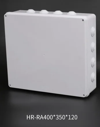 L Распределительная коробка для проводов ABS пластик Пылезащитный Водонепроницаемый IP65 чехол универсальный для провода электрического кабеля линейный разъем корпус белый коробка пластиковая для электроники - Цвет: L