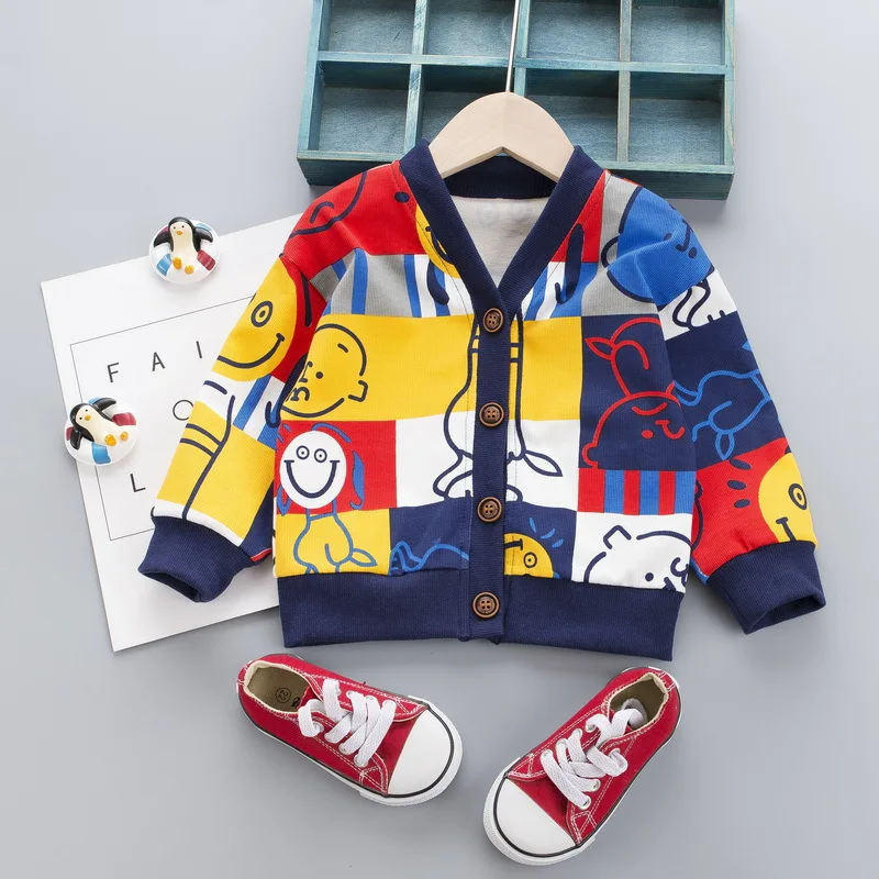 

Baby long-sleeved t-shirt 2020 new children's tide models spring and autumn models foreign round neck bottoming shirt sweater