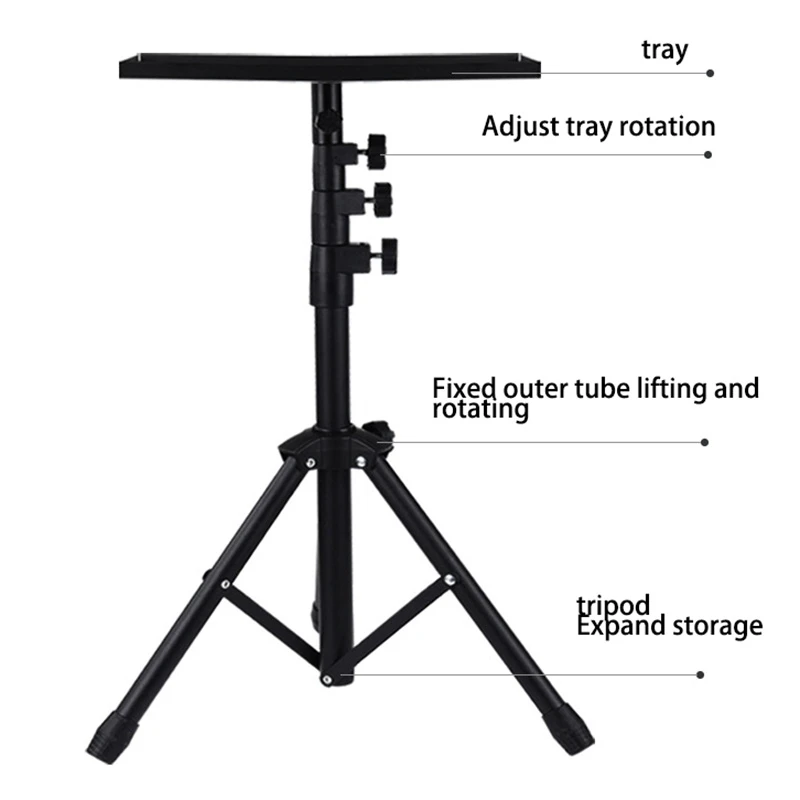 Напольный штатив для ноутбука многофункциональный регулируемый проекционный