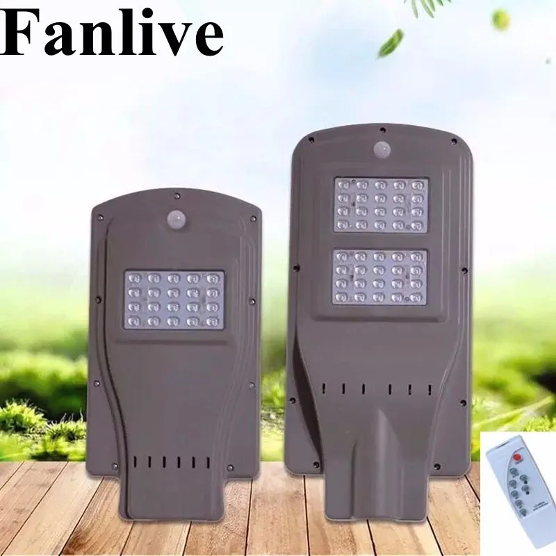 

8 шт., уличный светодиодный светильник на солнечной батарее, 20 Вт, 40 Вт, 60 Вт