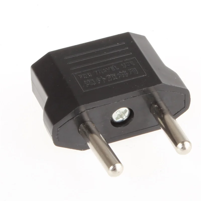 Универсальный дорожный адаптер 1 шт. для европейской страны черный портативный 250