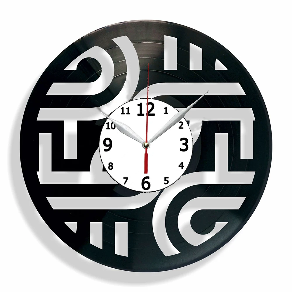 

New Creative Novelty Living Room Vintage Retro Vinyl Wall Clock Movie CD Record Clock Large 3D Home Decor Watch