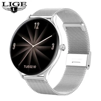 lige smartwatch men and women heart rate blood pressure monitoring fitness tracker sports ladies smart watch men for android ios