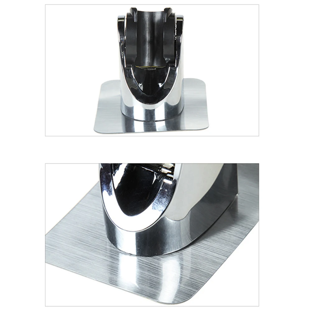 Регулируемый самоклеящийся ручной хромированный полированный держатель для