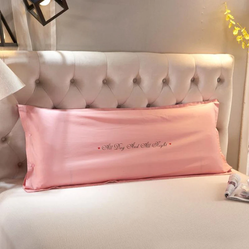 Домашняя двойная длинная наволочка для подушки хлопковая с рисунком королевской