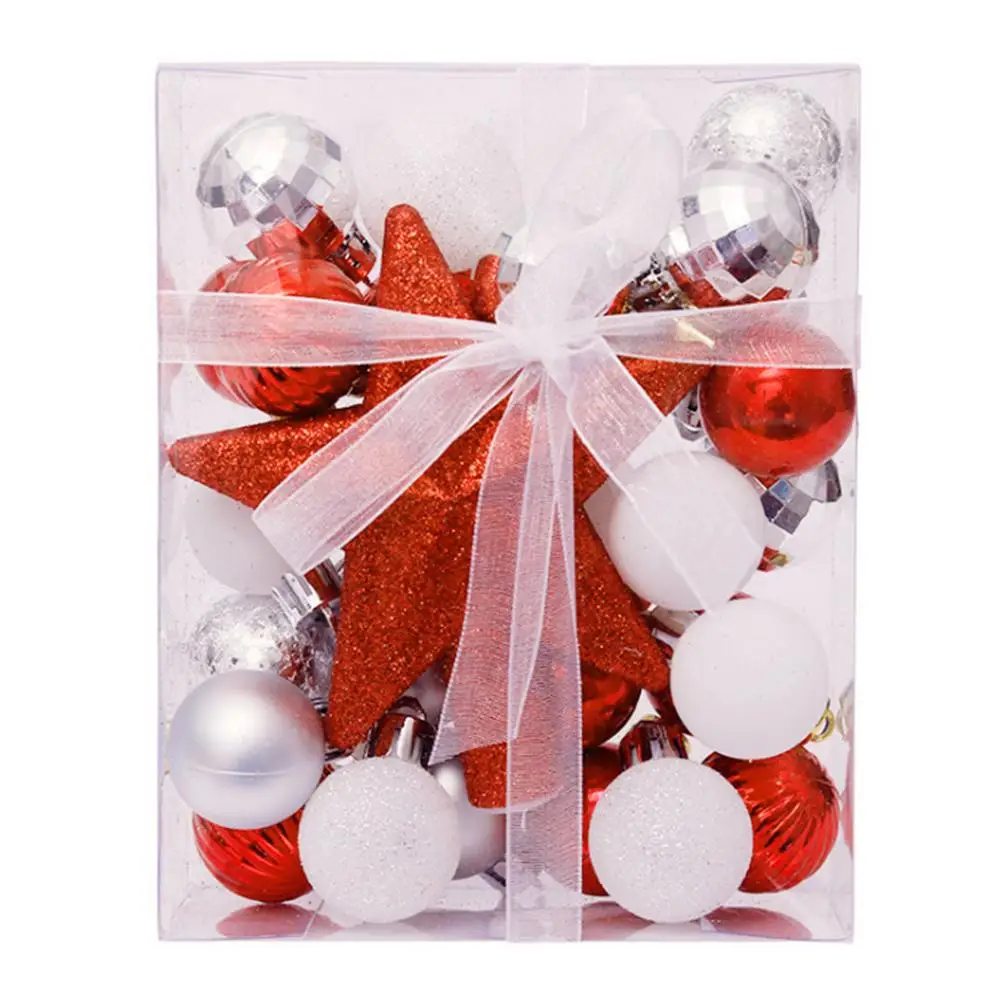 

Christmas Ball Set Christmas Tree Ornaments Christmas Ball Ornaments Assorted Shatterproof Christmas Ball Set For Christmas Tr