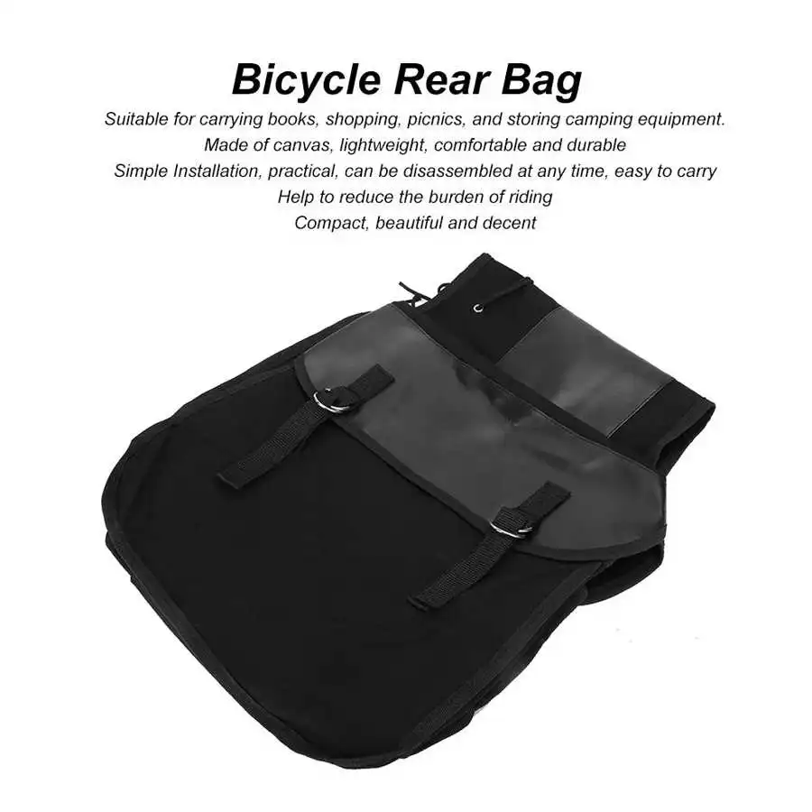 Водонепроницаемая велосипедная сумка прочная и портативная 35 40 л легкая Задняя