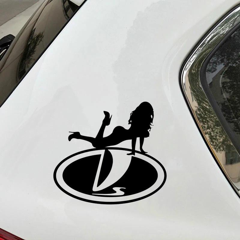 

Funny Car Sticker 3D Vaz Girl Windshield Bumper Motorcycle Helmet Decal High Quality KK Vinyl Cover Scratches Waterproof PVC