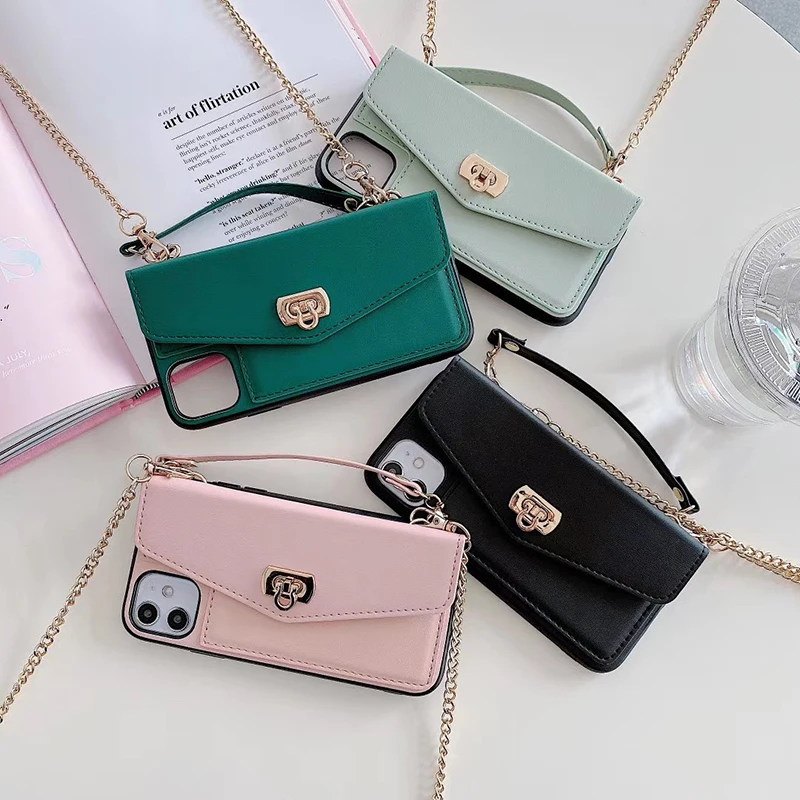 

Luxury goddess Satchel soft leather backpack phone case for iphone X XR XS MAX 7 8 plus 12 11 Pro Card holder handbag cover capa