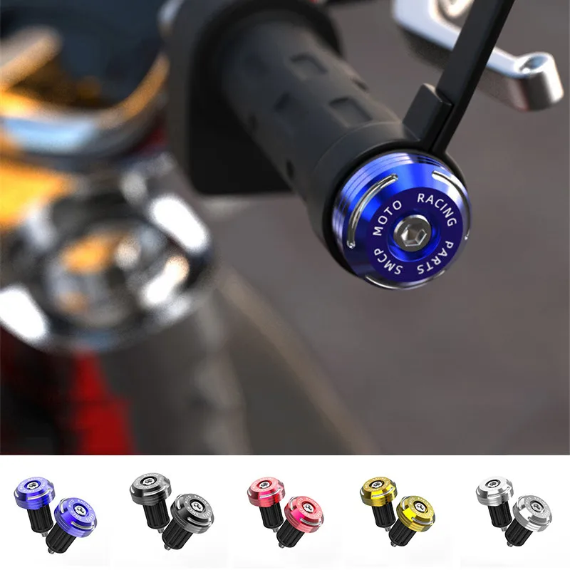 

Aluminum Motorcycle Parts Handlebar Grips For Kawasaki Honda Suzuki Benelli Vespa Yamaha Moto Handle Bar Ends Cap Slider Decal