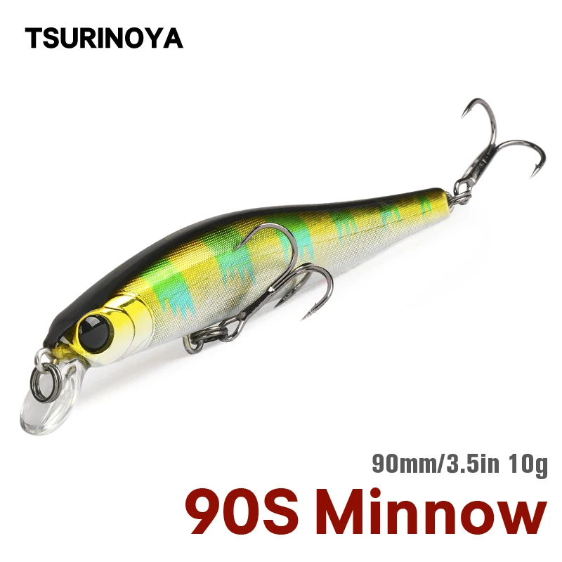 Рыболовная приманка TSURINOYA 90S медленно Тонущая гольян Earl DW82 90 мм 10 г Джеркбейт