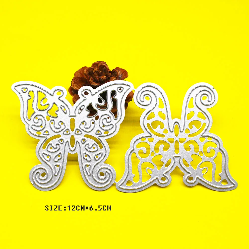 

New Good Quality Happy Sweet Butterfly Carbon Steel Material Cutting Die With DIY Scrapbook Album Birthday Card Paper Embossing