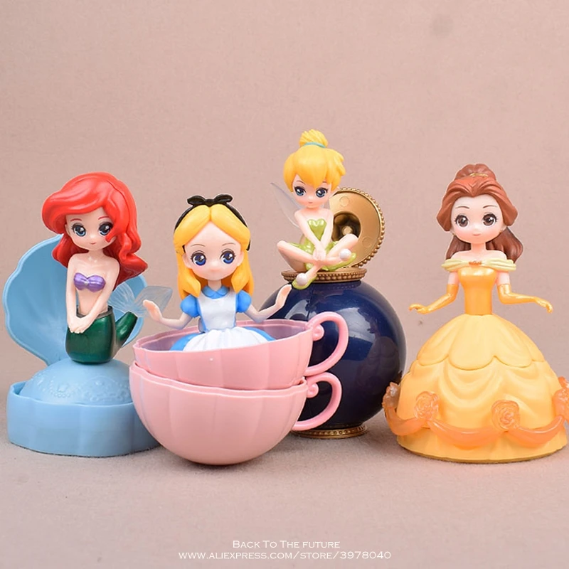 Фигурка героя мультфильма русалка 4 шт./компл. 7 см|Игровые фигурки и трансформеры|