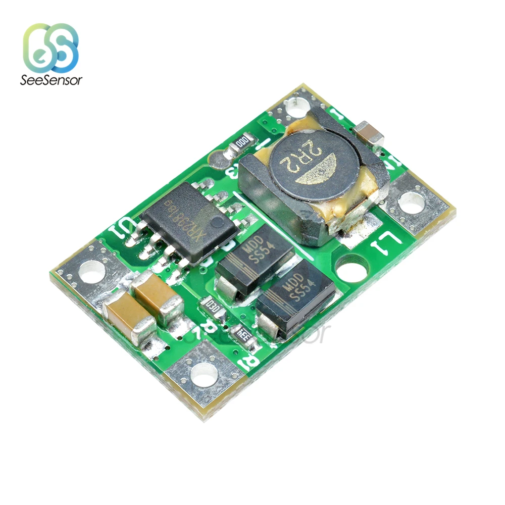 Модуль повышения мощности 5 в 3 А для литиевой батареи зарядная плата регуляторы