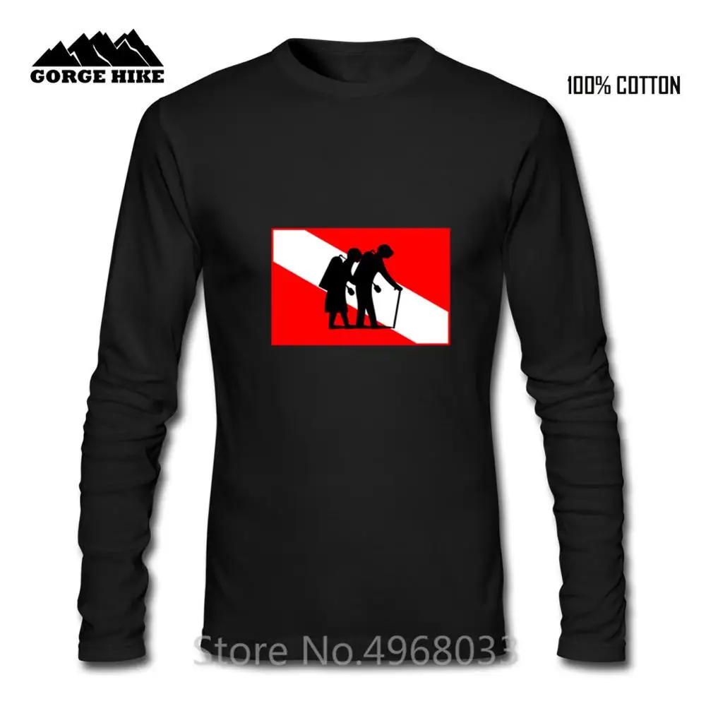 2019 Summer Hip Hop Men T-Shirt Casual Fashion Funny 3D Print Cotton O Neck T Shirt Scuba Diving is for life Male Tshirt | Мужская
