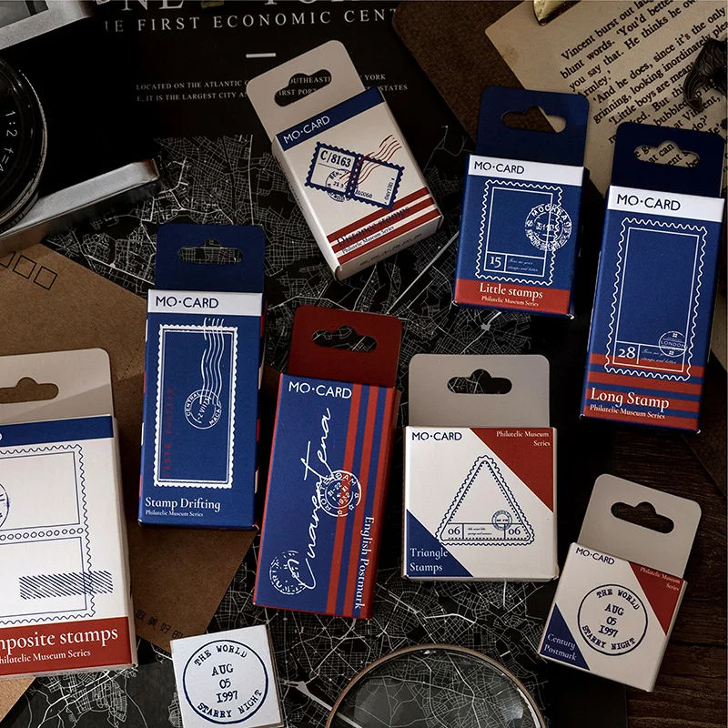 Винтаж филателистического музея декоративные деревянные и резиновые штампы для