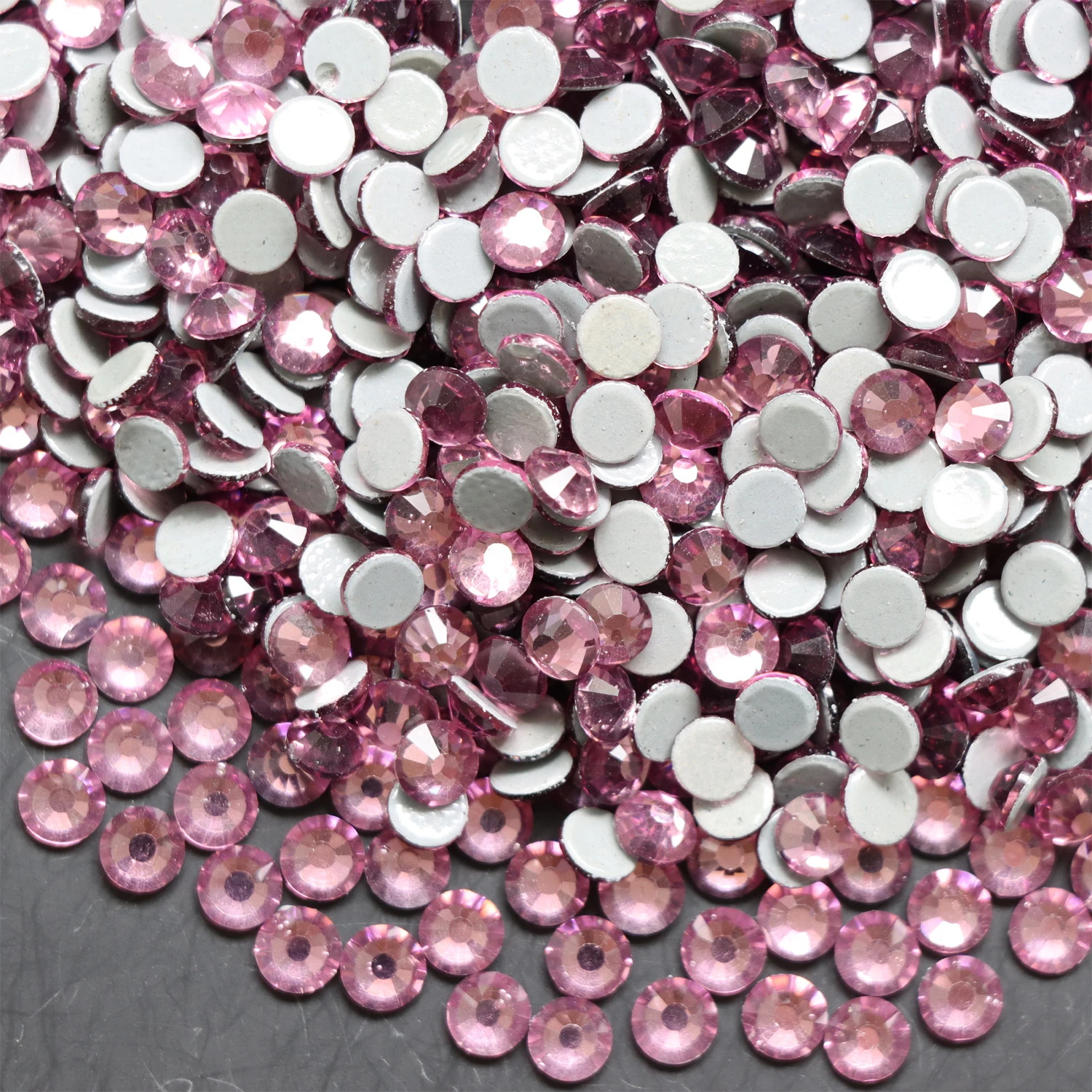 Light Amethyst / Purple Hot Fix Rhinestones Iron On Flatback Crystal Glass Stones DIY Jewelry Making Accessories | Дом и сад