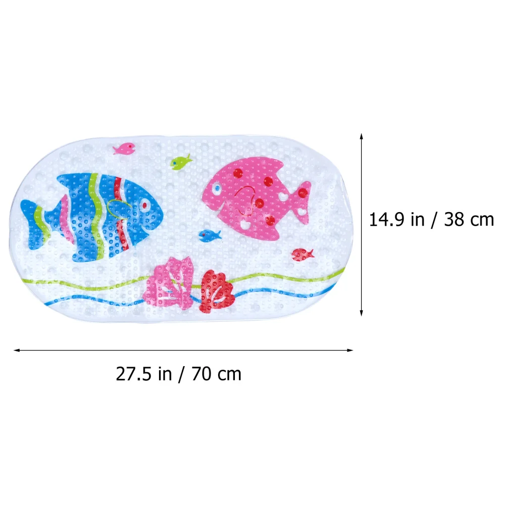 

1Pc Bathroom Non-skid Pad Foot Acupuncture Point Bathtub Foot Pad