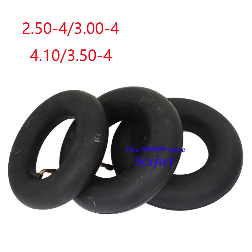 

Камера 4,10/3,50-4, 2,80/2,50-4, 3,00-4, 2,50-4, 280-4, Черная внутренняя трубка из бутилкаучука, x 65, аксессуары для электрических скутеров