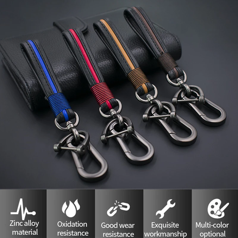 Автомобильный брелок кожаный для ключей парные мужские и женские Подвесные