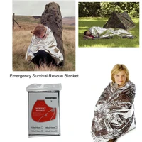 outdoor emergency rescue blanket lifesave warm heat bushcraft first aid kit camp keep foil lifesave warm heat blanket