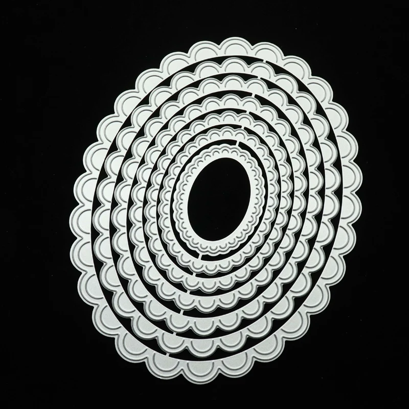 

JC Background Basis Shape Frame Metal Cutting Dies DIY for Scrapbooking Handmade Make Stencil Craft Mold Mould Model Decoration