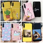 Для Samsung Galaxy A7 7 2018 чехол SM-A750F чехол из мягкого силикона милый чехол для телефона чехол на заднюю панель для Samsung Galaxy A7 2018 SM-A750F крышка