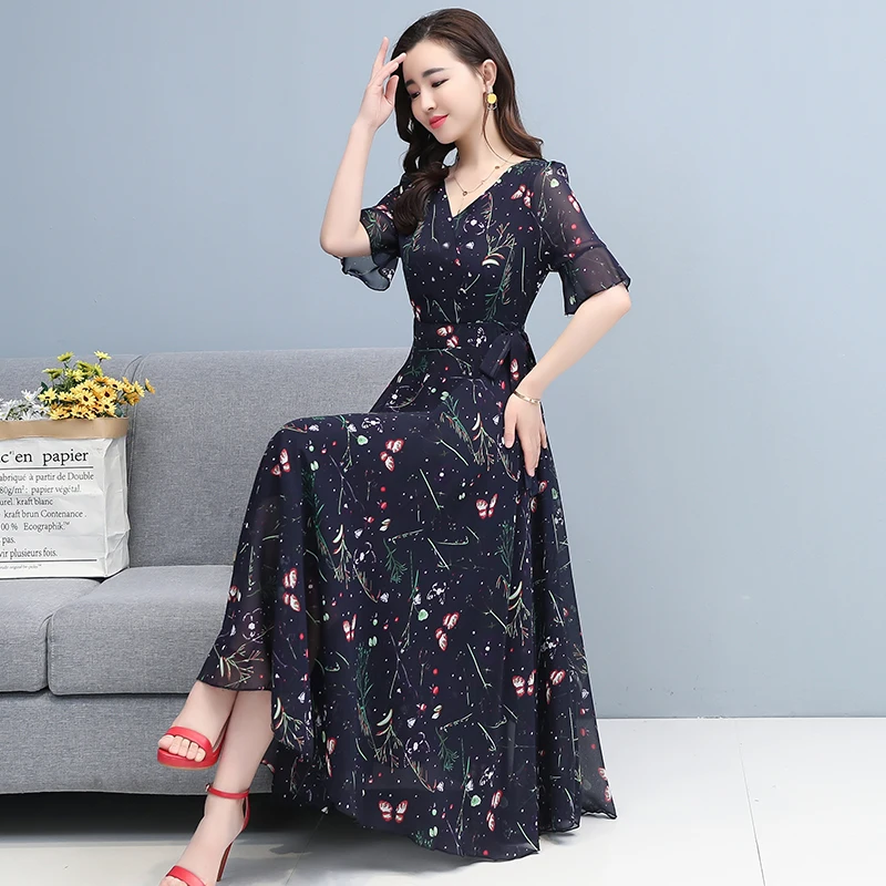 Летний винтажный шикарный пикантный длинный сарафан в стиле бохо 2024 женское