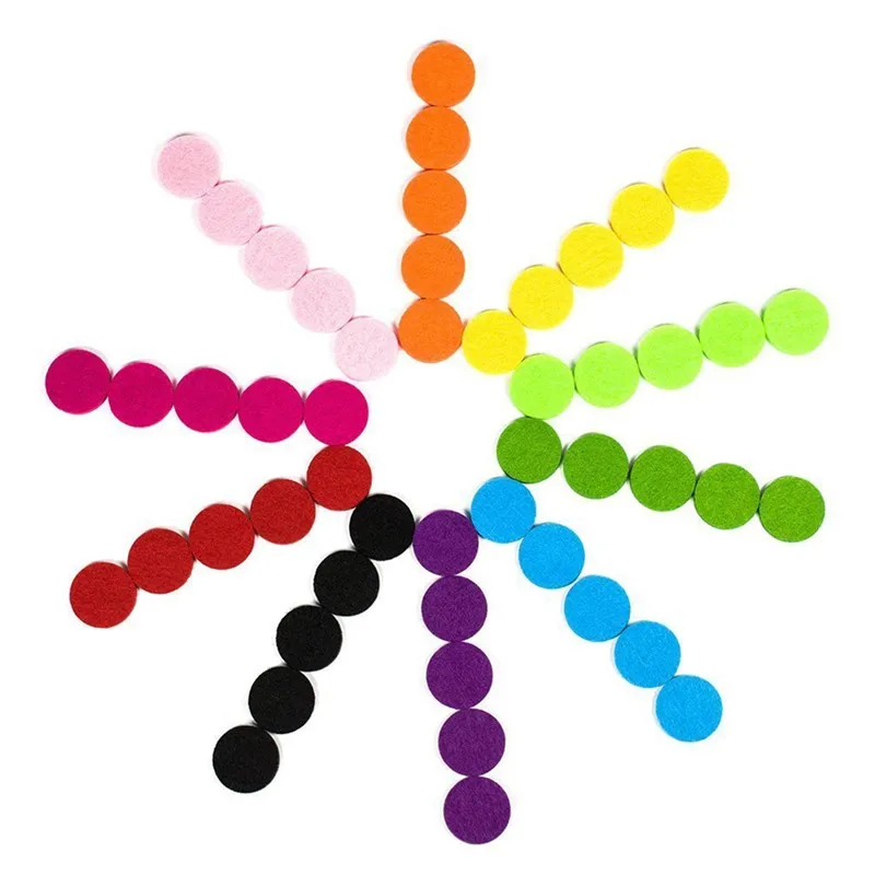 50 шт запасной коврик 30 мм войлок для эфирного масла диффузор медальон