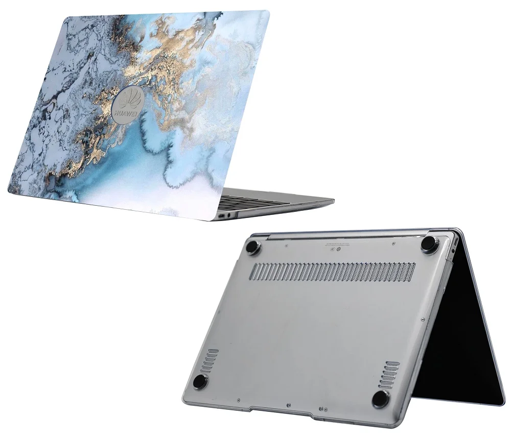 MC6 Мраморный пластиковый чехол для fundas huawei Matebook 13 дюймов Супер легкий пластиковый защитный чехол для huawei Matebook 13 WRT-W19 чехол - Цвет: MC6